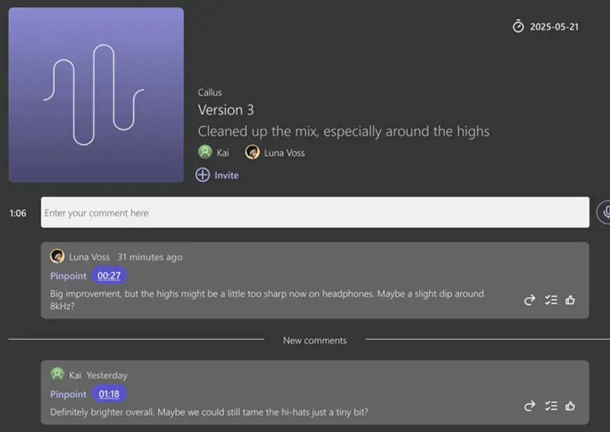 Keep control of your sound